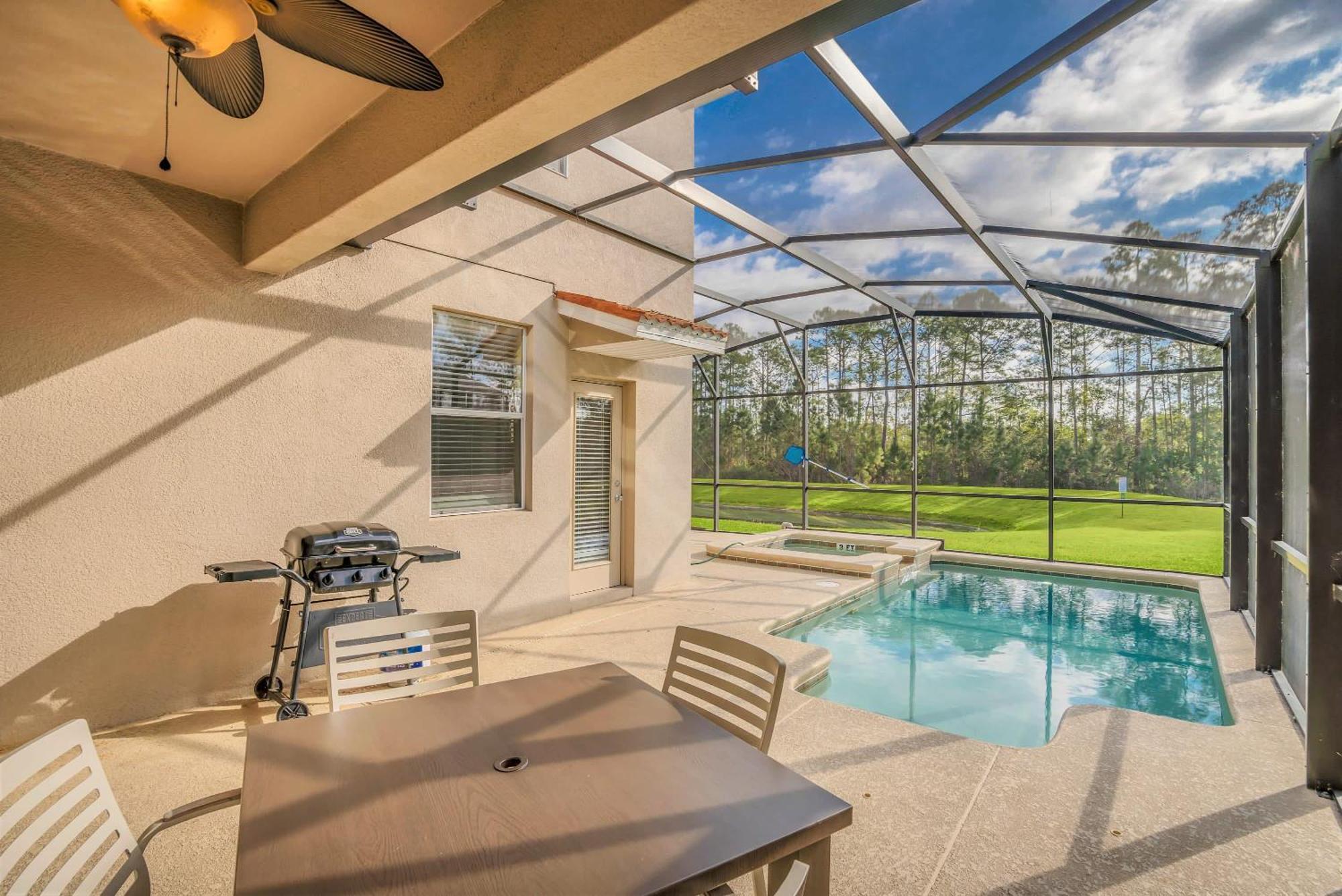 Near Disney - 5Br Home- Games Pool Hot Tub & Bbq Kissimmee Buitenkant foto